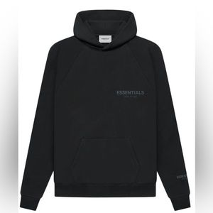 FOG Essentials Stretch Limo Black Hoodie